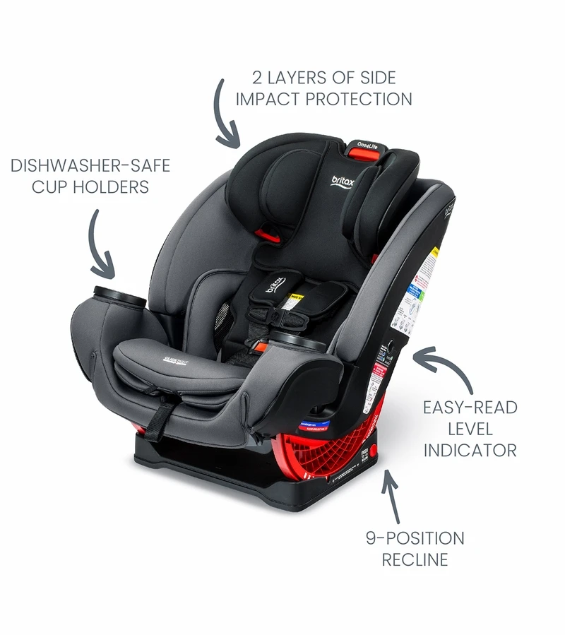 Britax One4Life ClickTight All-in-One Car Seat - Onyx Stone 5 Britax One4Life ClickTight All-in-One Car Seat - Onyx Stone - Image 3
