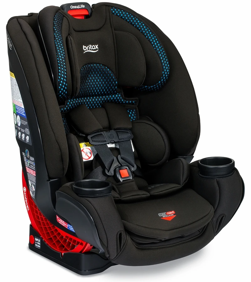 Britax One4Life ClickTight All-in-One Convertible Car Seat - Cool Flow Teal 3 Britax One4Life ClickTight All-in-One Convertible Car Seat - Cool Flow Teal