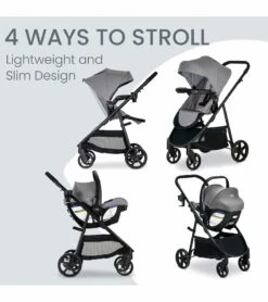 Britax Willow Brook Travel System - Graphite Glacier -Stroller Promotion Store britax willow brook travel system graphite glacier 116