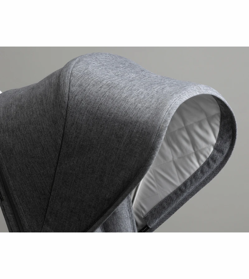 Bugaboo Bee5 Classic Complete Stroller - Aluminum/Grey Melange 4 Bugaboo Bee5 Classic Complete Stroller - Aluminum/Grey Melange - Image 2