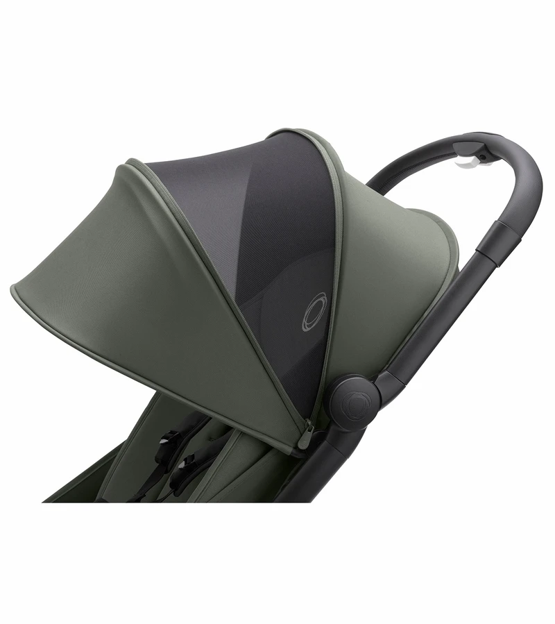 Bugaboo Butterfly Complete Compact Stroller - Black / Forest Green 8 Bugaboo Butterfly Complete Compact Stroller - Black / Forest Green - Image 6