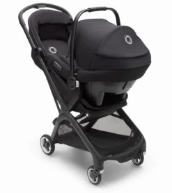 Bugaboo Butterfly + Turtle One Travel System - Black / Midnight Black / Black -Stroller Promotion Store bugaboo butterfly turtle one travel system black midnight black black 153