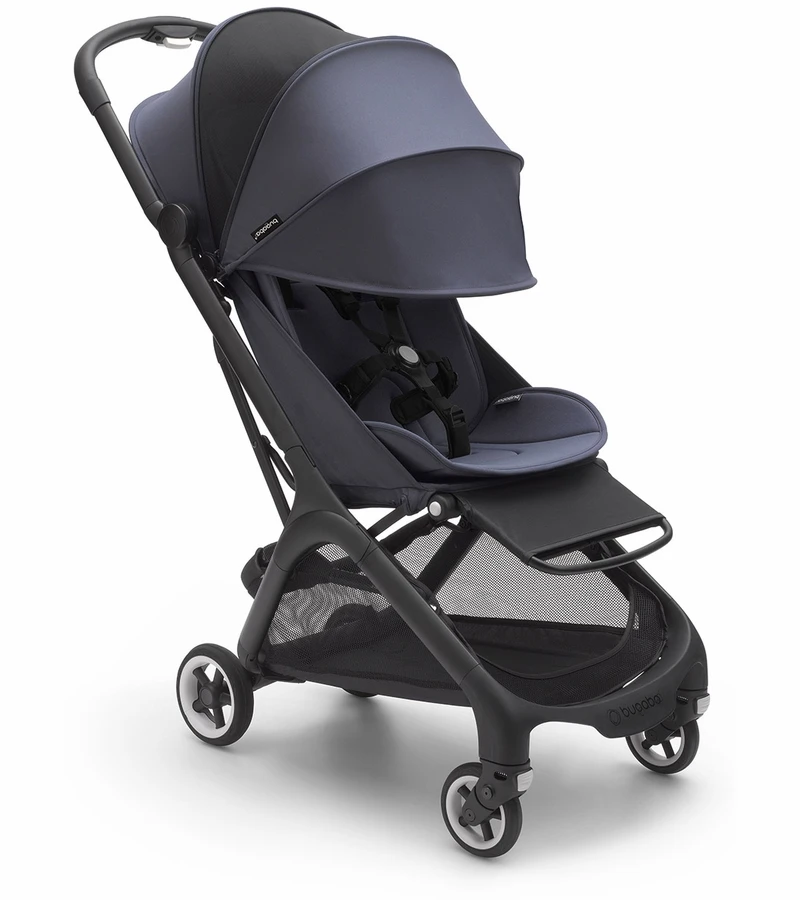 Bugaboo Butterfly + Turtle One Travel System - Black / Stormy Blue / Black 6 Bugaboo Butterfly + Turtle One Travel System - Black / Stormy Blue / Black - Image 4