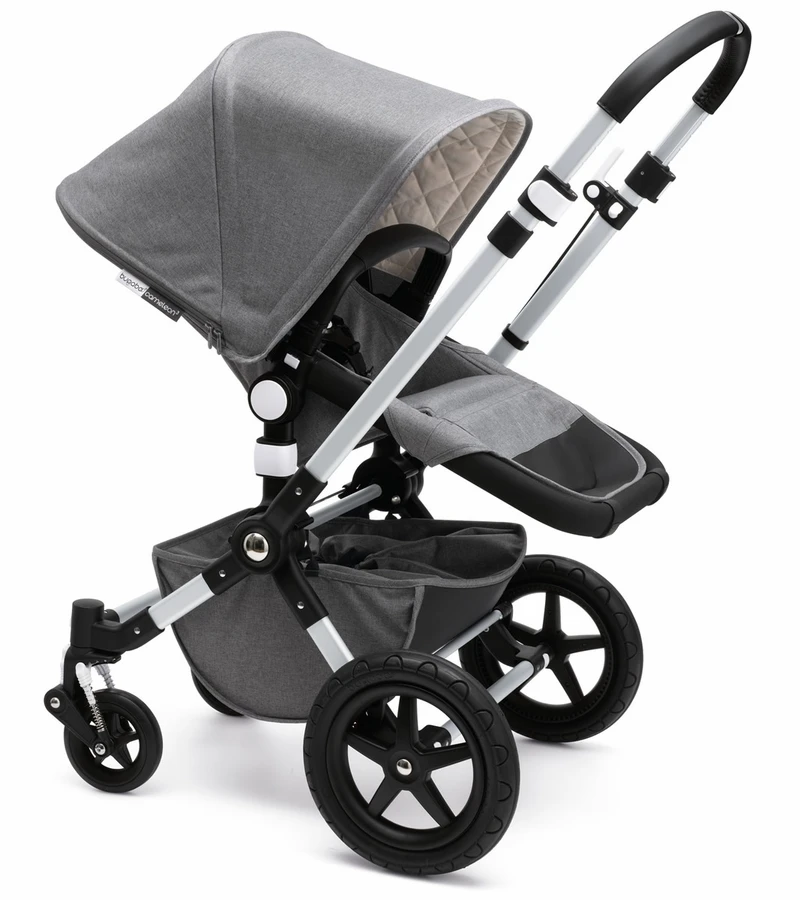 Bugaboo Cameleon 3 Classic Complete Stroller Grey Melange 4 Bugaboo Cameleon 3 Classic Complete Stroller Grey Melange - Image 2