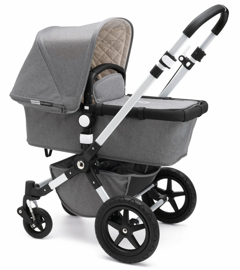 Bugaboo Cameleon 3 Classic Complete Stroller Grey Melange 5 Bugaboo Cameleon 3 Classic Complete Stroller Grey Melange - Image 3