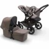 Bugaboo Donkey3 Mono Complete Single To Double Stroller - Black/Mineral Taupe -Stroller Promotion Store bugaboo donkey3 mono complete single to double stroller black mineral taupe 38