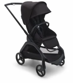 Bugaboo Dragonfly Complete Lightweight Compact Stroller - Black / Midnight Black / Midnight Black