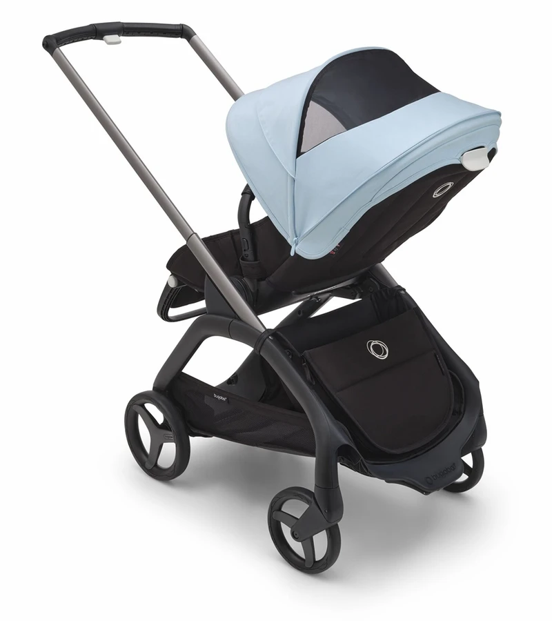 Bugaboo Dragonfly Complete Lightweight Compact Stroller - Graphite / Midnight Black / Skyline Blue 6 Bugaboo Dragonfly Complete Lightweight Compact Stroller - Graphite / Midnight Black / Skyline Blue - Image 4