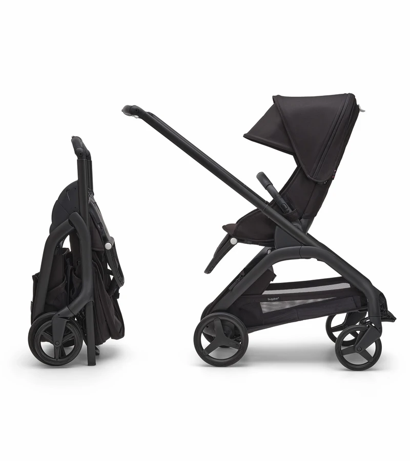 Bugaboo Dragonfly Complete Lightweight Compact Stroller - Graphite / Midnight Black / Skyline Blue 8 Bugaboo Dragonfly Complete Lightweight Compact Stroller - Graphite / Midnight Black / Skyline Blue - Image 6