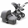 Bugaboo Fox Classic Complete Stroller - Aluminum/Grey Melange 1 Bugaboo Fox Classic Complete Stroller - Aluminum/Grey Melange -Stroller Promotion Store bugaboo fox classic complete stroller aluminum grey melange 127