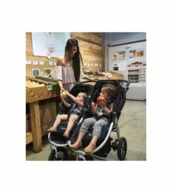 Bumbleride 2017 Indie Twin Stroller - Silver Black 11 Bumbleride 2017 Indie Twin Stroller - Silver Black -Stroller Promotion Store bumbleride 2017 indie twin stroller silver black 75