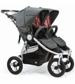 Bumbleride 2019 Indie Twin Side By Side Double Stroller - Dawn Grey Coral
