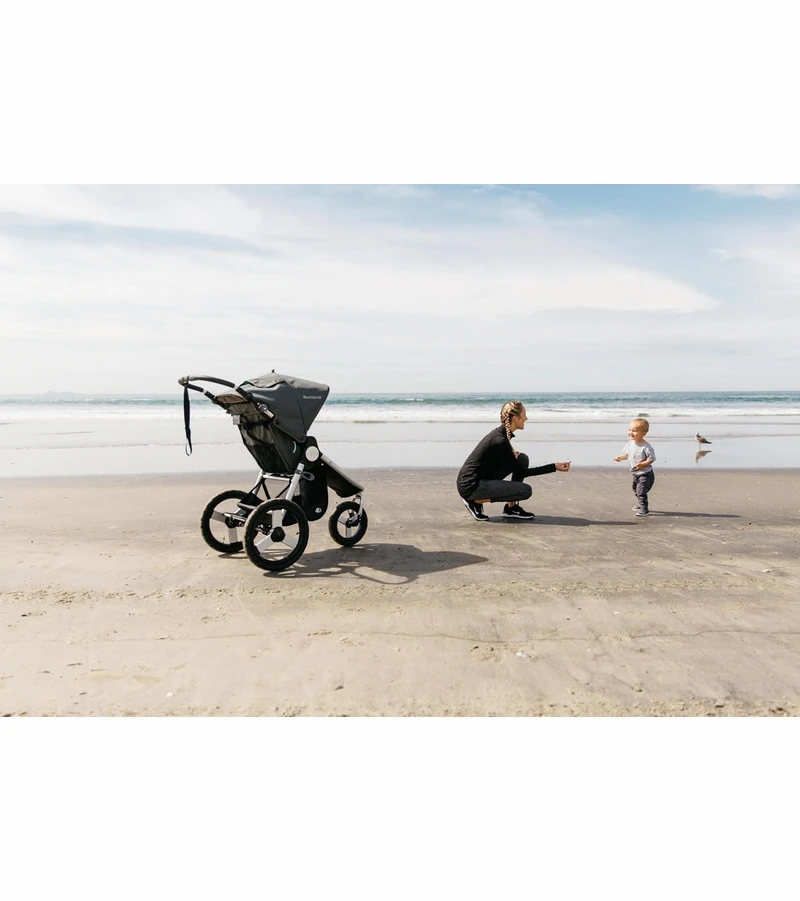 Bumbleride Speed Single Stroller - Dawn Grey Mint 8 Bumbleride Speed Single Stroller - Dawn Grey Mint - Image 6