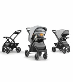 Chicco Bravo LE Trio Travel System - Driftwood -Stroller Promotion Store chicco bravo le trio travel system driftwood 200