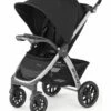 Chicco Bravo Quick-Fold Stroller - Black -Stroller Promotion Store chicco bravo quick fold stroller black 160