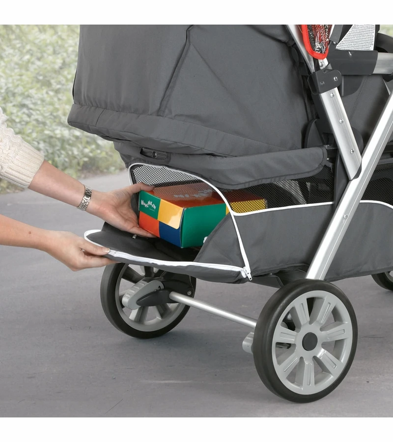 Chicco Cortina Together Double Stroller - Obsidian 6 Chicco Cortina Together Double Stroller - Obsidian - Image 4