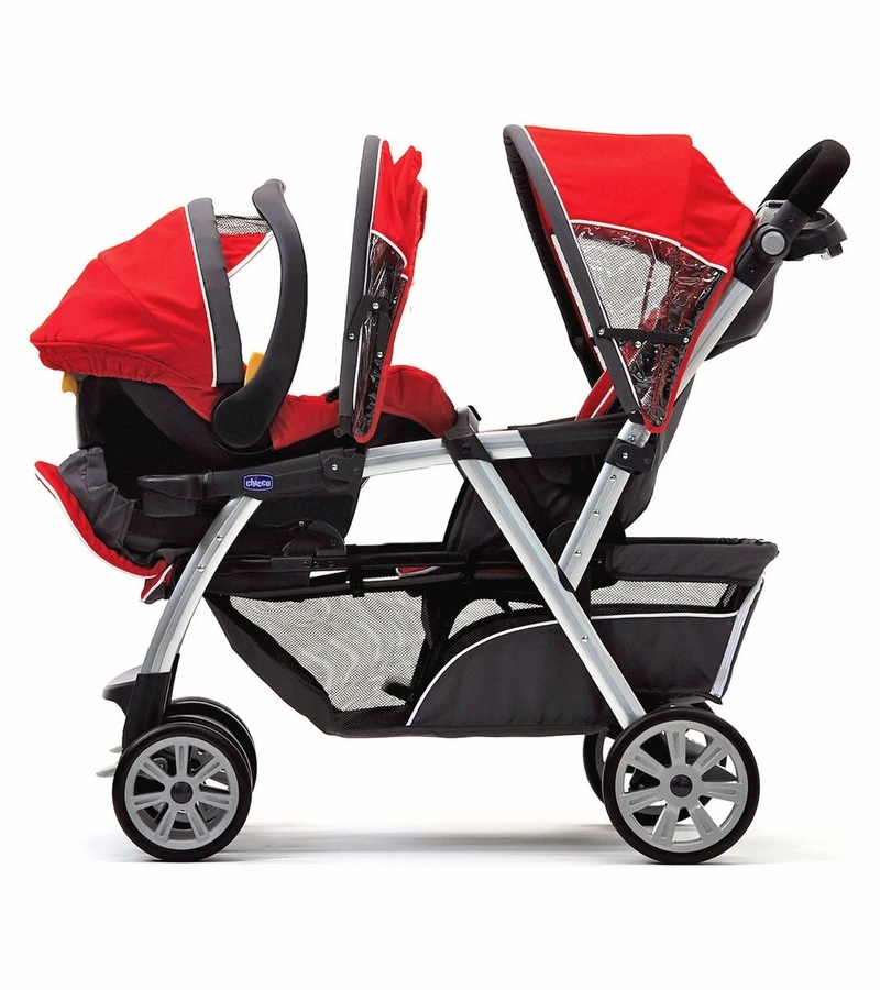 Chicco Cortina Together Double Stroller - Obsidian 7 Chicco Cortina Together Double Stroller - Obsidian - Image 5
