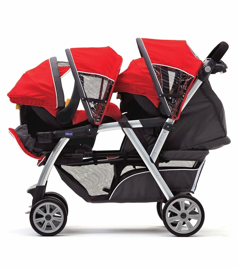 Chicco Cortina Together Double Stroller - Obsidian 8 Chicco Cortina Together Double Stroller - Obsidian - Image 6