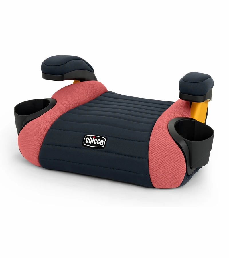 Chicco GoFit Backless Booster Car Seat - Coral 3 Chicco GoFit Backless Booster Car Seat - Coral