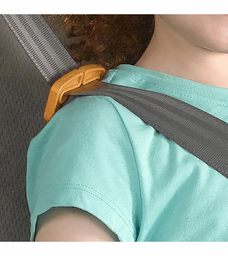 Chicco GoFit Backless Booster Car Seat - Coral 8 Chicco GoFit Backless Booster Car Seat - Coral - Image 6