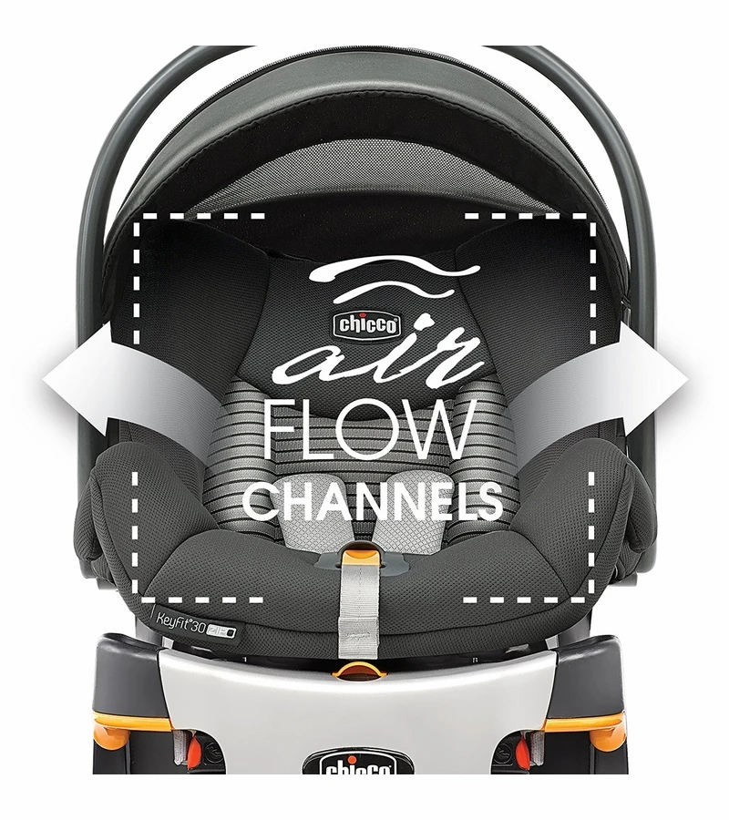 Chicco KeyFit 30 Zip Air Infant Car Seat - Q Collection 4 Chicco KeyFit 30 Zip Air Infant Car Seat - Q Collection - Image 2