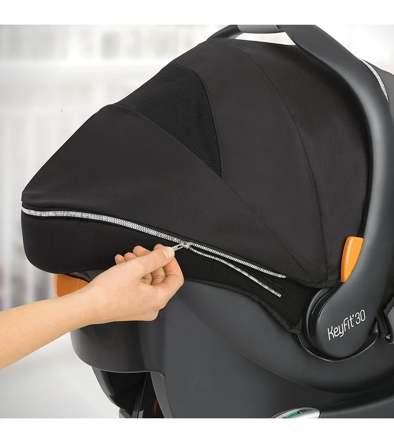 Chicco KeyFit 30 Zip Air Infant Car Seat - Q Collection 5 Chicco KeyFit 30 Zip Air Infant Car Seat - Q Collection - Image 3