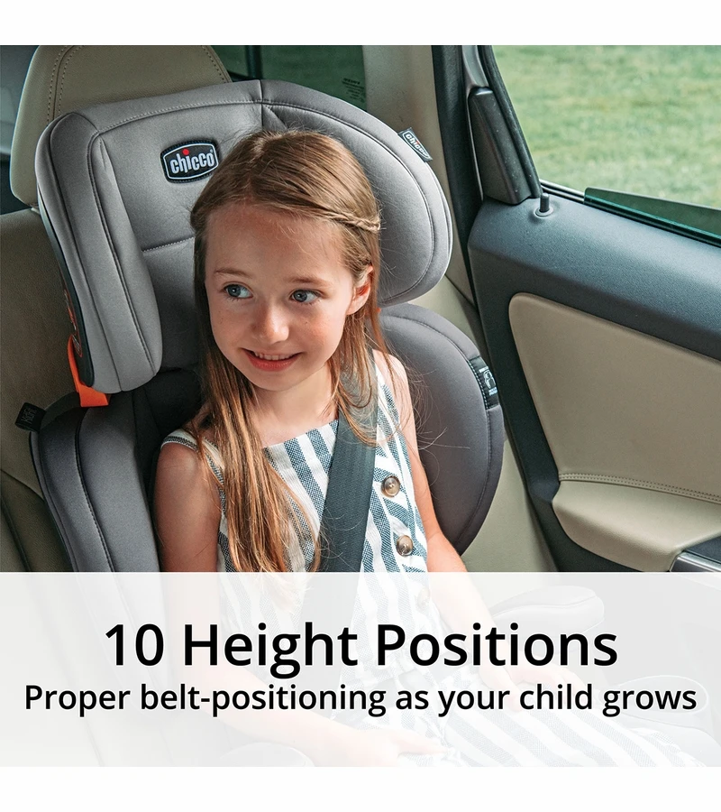 Chicco KidFit ClearTex Plus 2-in-1 Belt Positioning Booster Car Seat - Reef 4 Chicco KidFit ClearTex Plus 2-in-1 Belt Positioning Booster Car Seat - Reef - Image 2