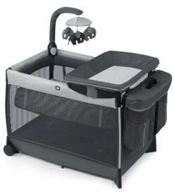 Chicco Lullaby Zip All-in-One Portable Playard - Driftwood