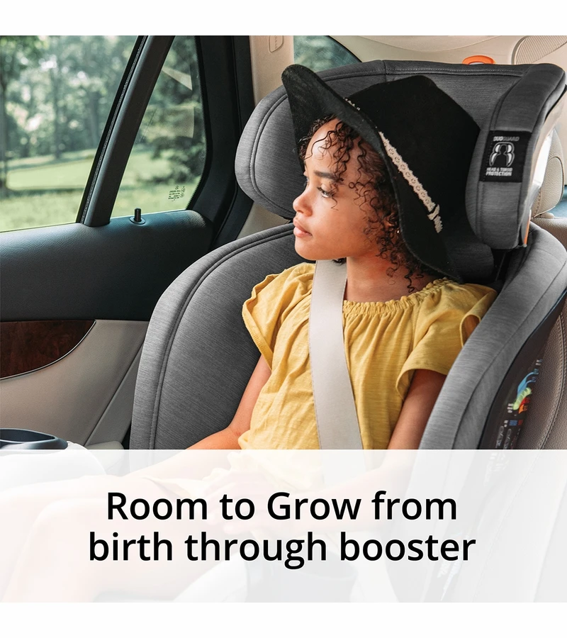 Chicco OneFit ClearTex All-In-One Convertible Car Seat - Lilac 6 Chicco OneFit ClearTex All-In-One Convertible Car Seat - Lilac - Image 4