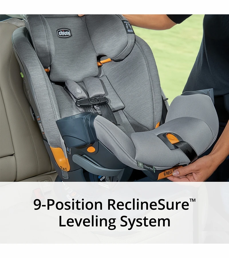 Chicco OneFit ClearTex All-In-One Convertible Car Seat - Lilac 8 Chicco OneFit ClearTex All-In-One Convertible Car Seat - Lilac - Image 6