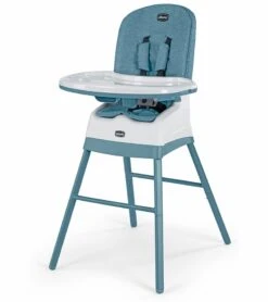Chicco Stack Hi-Lo 6-in-1 Multi-Use High Chair - Tide