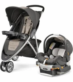 Chicco Viaro Travel System - Teak