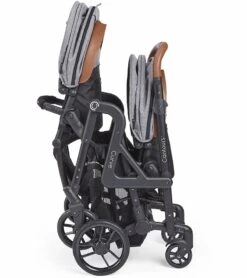 Contours Curve Double Stroller - Graphite Gray -Stroller Promotion Store contours curve double stroller graphite gray 243