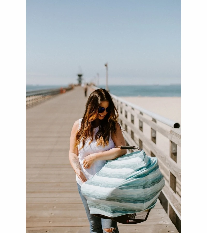 Copper Pearl Multi-Use Cover - Waves 4 Copper Pearl Multi-Use Cover - Waves - Image 2