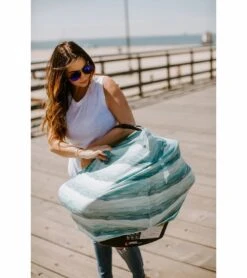 Copper Pearl Multi-Use Cover - Waves 13 Copper Pearl Multi-Use Cover - Waves -Stroller Promotion Store copper pearl multi use cover waves 184