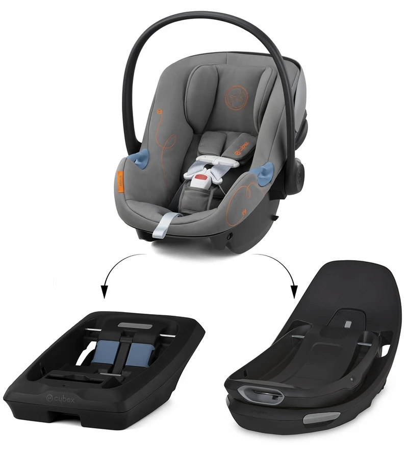 Cybex Aton G Swivel Infant Car Seat - Lava Grey 9 Cybex Aton G Swivel Infant Car Seat - Lava Grey - Image 7