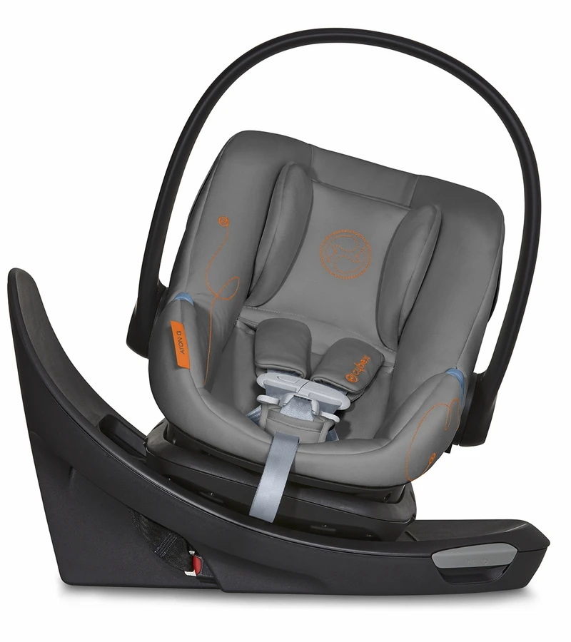 Cybex Aton G Swivel Infant Car Seat - Lava Grey 3 Cybex Aton G Swivel Infant Car Seat - Lava Grey