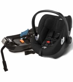 Cybex Aton Q Plus Infant Car Seat - Black Beauty