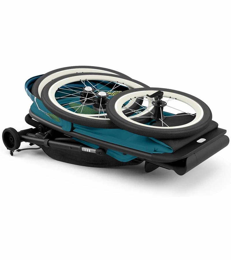 Cybex AVI Jogging Stroller Bundle - Black Frame + Maliblue Seat Pack 9 Cybex AVI Jogging Stroller Bundle - Black Frame + Maliblue Seat Pack - Image 7