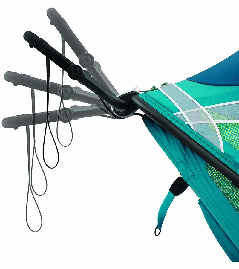 Cybex AVI Jogging Stroller Bundle - Black Frame + Maliblue Seat Pack 7 Cybex AVI Jogging Stroller Bundle - Black Frame + Maliblue Seat Pack - Image 5