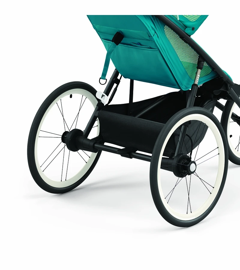 Cybex AVI Jogging Stroller Bundle - Black Frame + Maliblue Seat Pack 8 Cybex AVI Jogging Stroller Bundle - Black Frame + Maliblue Seat Pack - Image 6