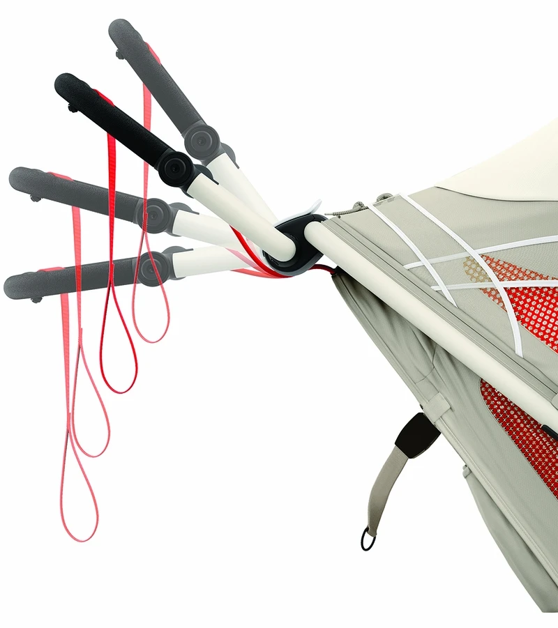 Cybex AVI Jogging Stroller Bundle - Cream/Orange Frame + All Black Seat Pack 7 Cybex AVI Jogging Stroller Bundle - Cream/Orange Frame + All Black Seat Pack - Image 5