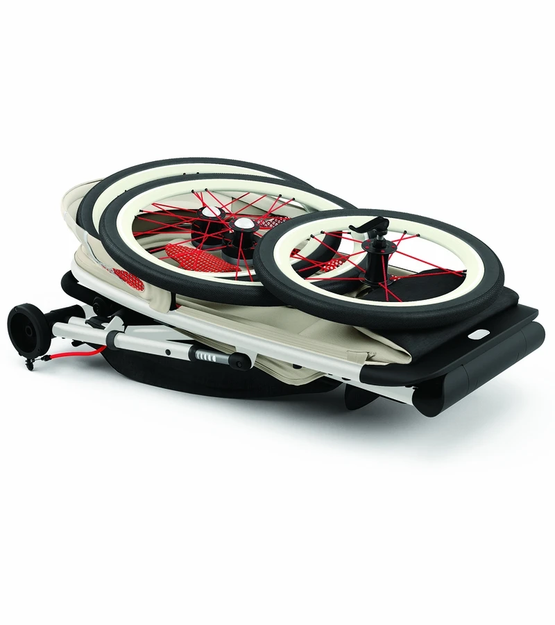 Cybex AVI Jogging Stroller Bundle - Cream/Orange Frame + All Black Seat Pack 9 Cybex AVI Jogging Stroller Bundle - Cream/Orange Frame + All Black Seat Pack - Image 7