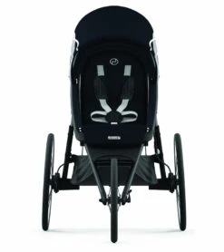 Cybex AVI Jogging Stroller (One Box) - All Black -Stroller Promotion Store cybex avi jogging stroller one box all black 190