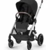 Cybex Balios S Lux 2 Stroller - Silver Frame / Moon Black