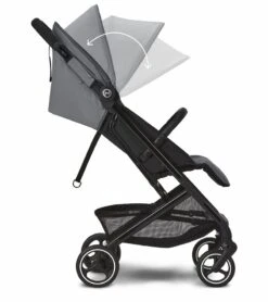 Cybex Beezy 2 Compact Stroller - Lava Grey -Stroller Promotion Store cybex beezy 2 compact stroller lava grey 156