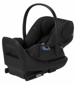 Cybex Cloud G Comfort Extend Reclining Infant Car Seat With Anti-Rebound Bar - Moon Black