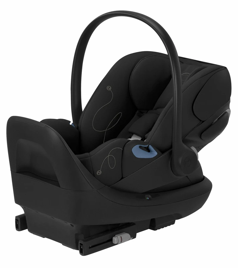 Cybex Cloud G Comfort Extend Reclining Infant Car Seat With Anti-Rebound Bar - Moon Black 3 Cybex Cloud G Comfort Extend Reclining Infant Car Seat With Anti-Rebound Bar - Moon Black