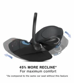 Cybex Cloud G Comfort Extend Reclining Infant Car Seat With Anti-Rebound Bar - Moon Black 11 Cybex Cloud G Comfort Extend Reclining Infant Car Seat With Anti-Rebound Bar - Moon Black -Stroller Promotion Store cybex cloud g comfort extend reclining infant car seat with anti rebound bar moon black 40