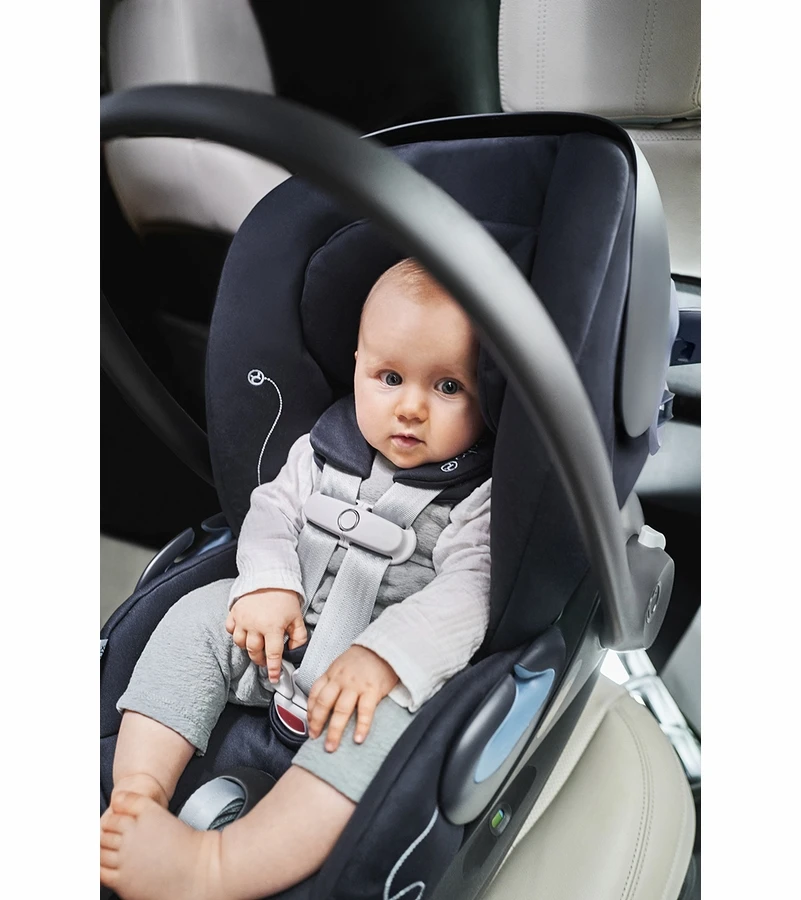 Cybex Cloud G Comfort Extend Reclining Infant Car Seat With Anti-Rebound Bar - Moon Black 9 Cybex Cloud G Comfort Extend Reclining Infant Car Seat With Anti-Rebound Bar - Moon Black - Image 7